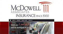 Desktop Screenshot of mcdowellinsurance.com