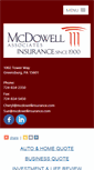 Mobile Screenshot of mcdowellinsurance.com